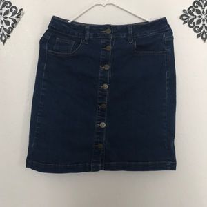 ONE5ONE denim skirt